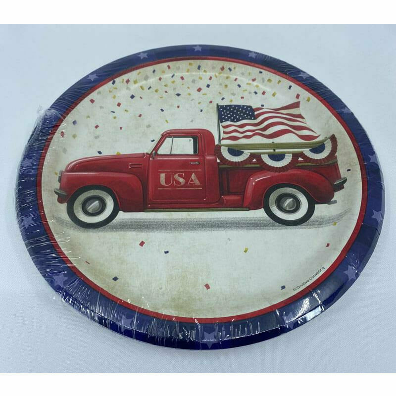 Creative Converting HOLIDAY: PATRIOTIC Patriotic Parade Plates