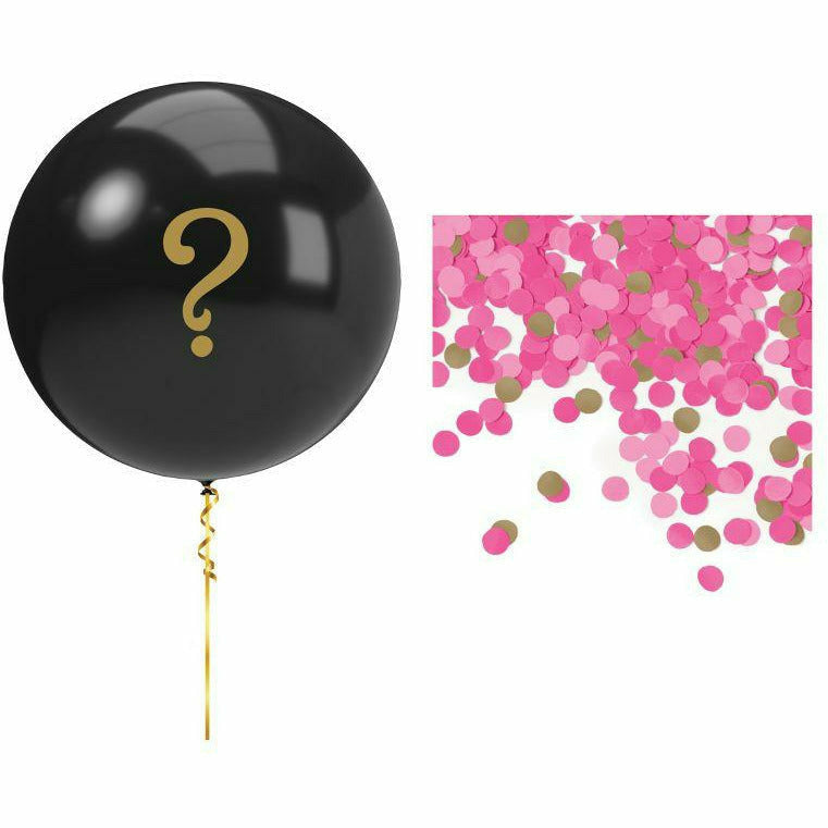 Creative Converting Pink Gender Reveal Balloons Balloon Kit