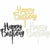 Deco Pac CAKE Happy Birthday Individual and Assorted Cake Topper