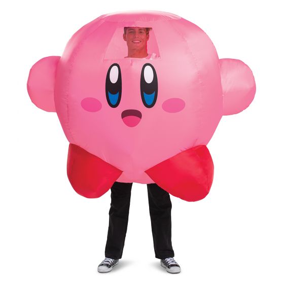 Disguise COSTUMES: ACCESSORIES Kirby Inflatable Adult Costume