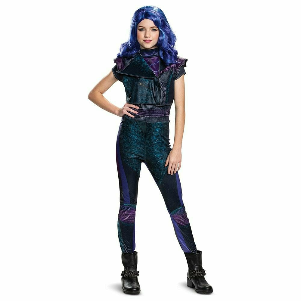 Disguise COSTUMES Girls S (4-6x) Girls Mal Classic Costume - Descendants 3