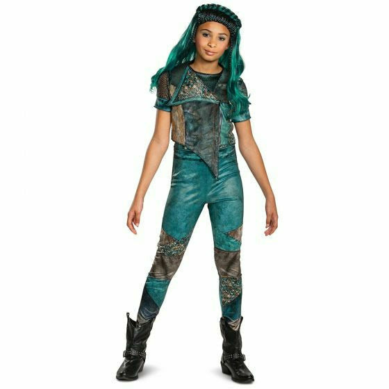 Disguise COSTUMES Girls S (4-6x) Girls Uma Classic Costume - Descendants 3