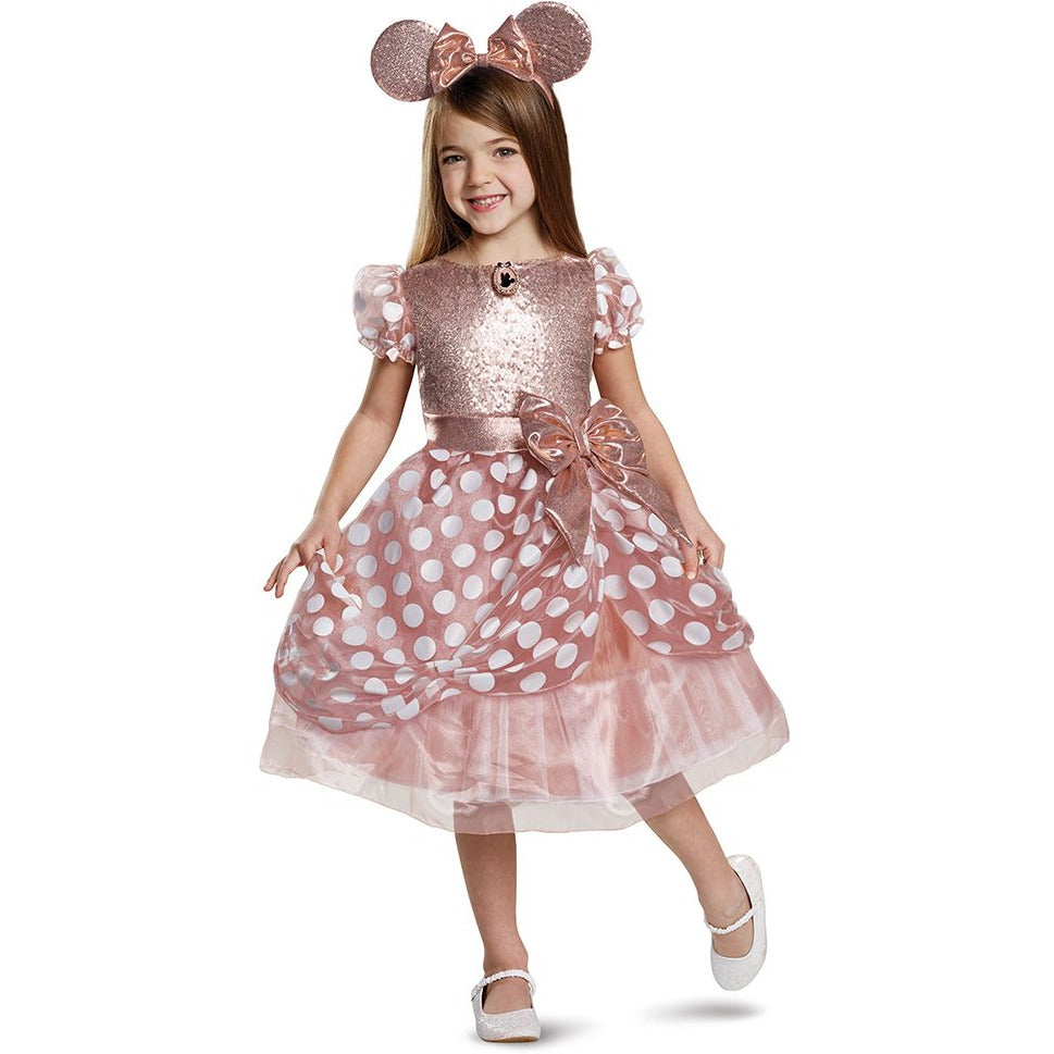 Disguise COSTUMES Rose Gold Minnie Deluxe