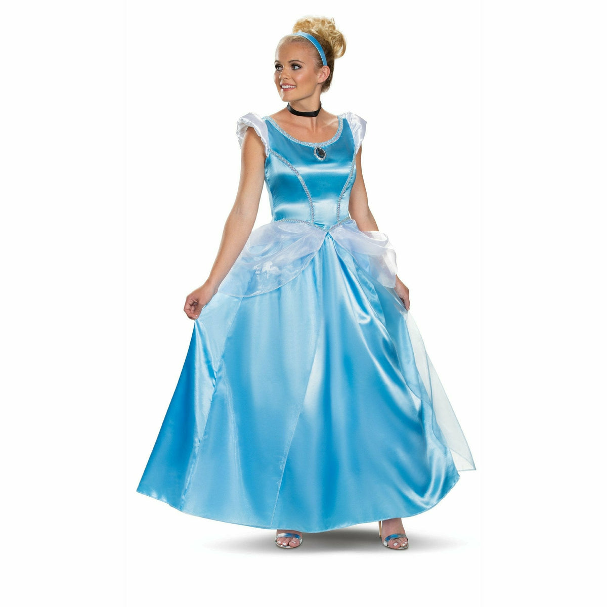 Disguise Small 4-6 Cinderella Deluxe Adult