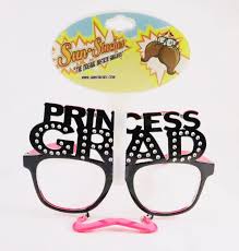 &#39;Princess Grad&#39; Mustache Sunglasses