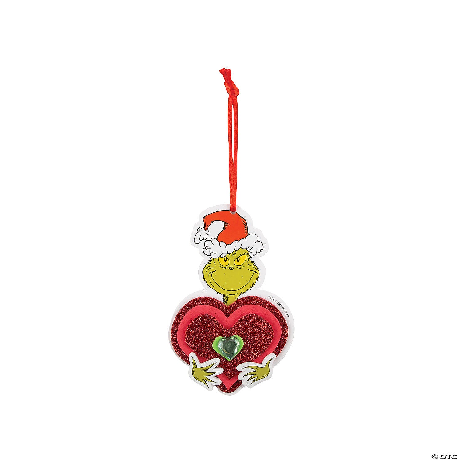 Dr. Seuss™ The Grinch Growing Heart Ornament Craft Kit Packs