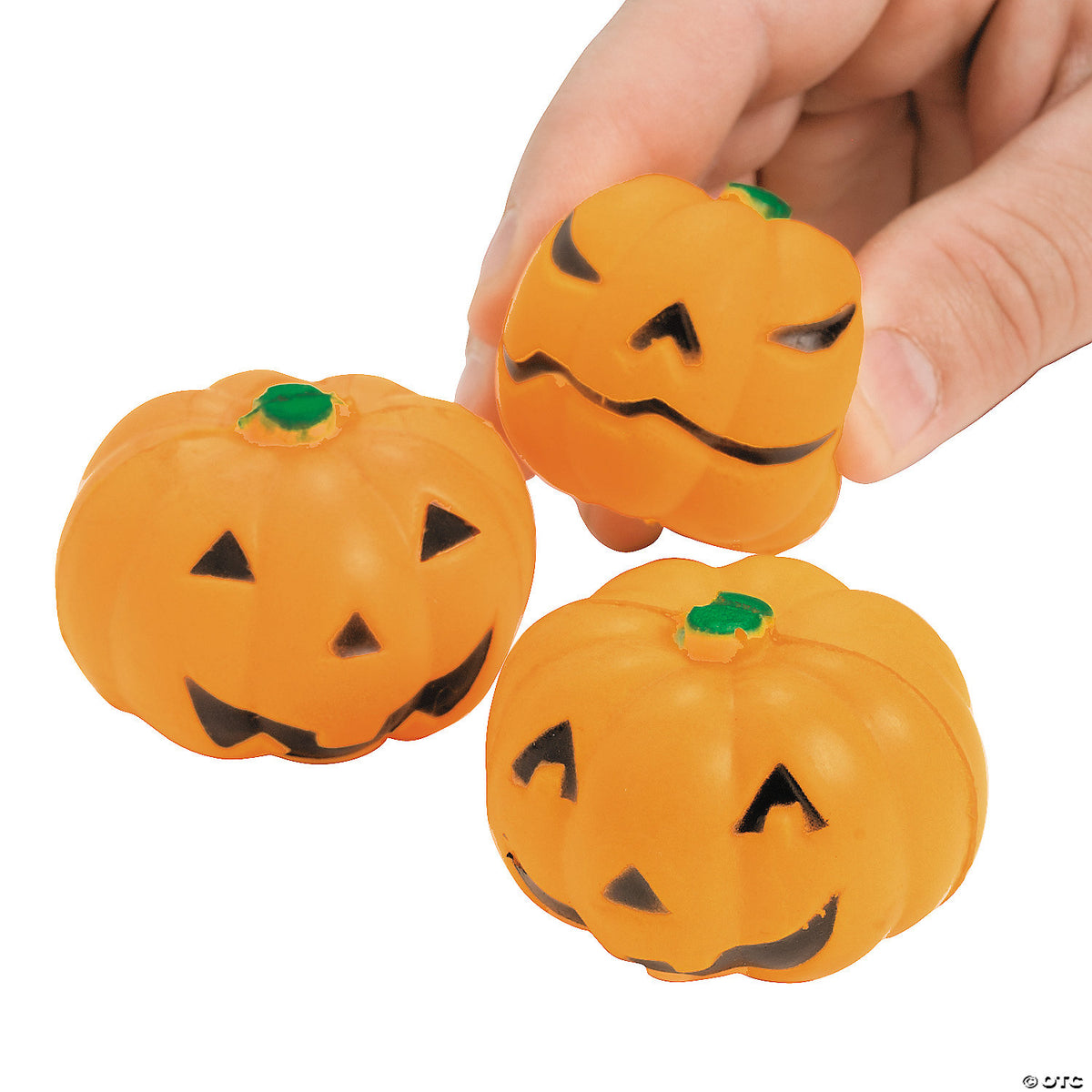 Mini Jack-O-Lantern Stress Balls