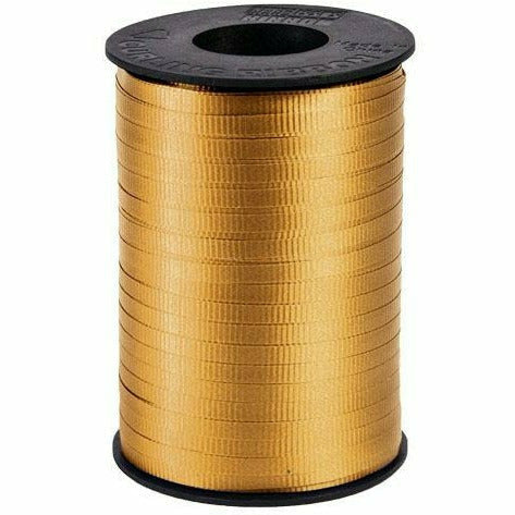 Forum Novelties, Inc. BALLOONS Gold Curling Ribbon 3/16&quot; x 500 Yards