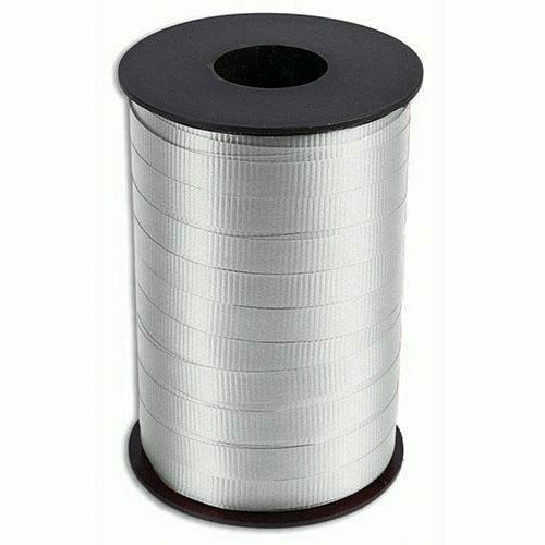 Forum Novelties, Inc. BALLOONS Silver Curling Ribbon 3/8" x 250 Yards