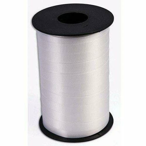 Forum Novelties, Inc. BALLOONS White Curling Ribbon 3/8" x 250 Yards