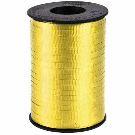 Forum Novelties, Inc. BALLOONS Yellow Curling Ribbon 3/16&quot; x 500 Yards