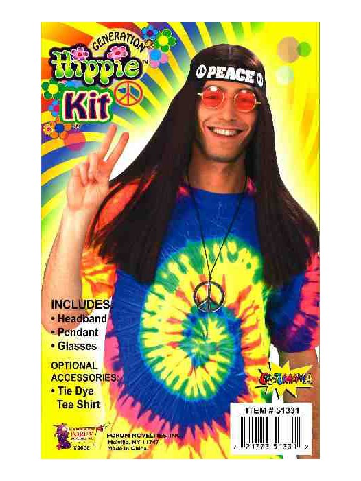 FORUM NOVELTIES INC. COSTUMES: ACCESSORIES KIT-HIPPIE