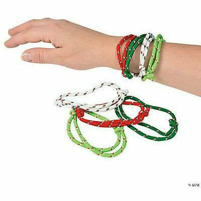 FUN EXPRESS HOLIDAY: CHRISTMAS CHRISTMAS ROPE BRACELET