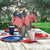 FUN EXPRESS HOLIDAY: PATRIOTIC 6" x 4" Small Cloth American Flags