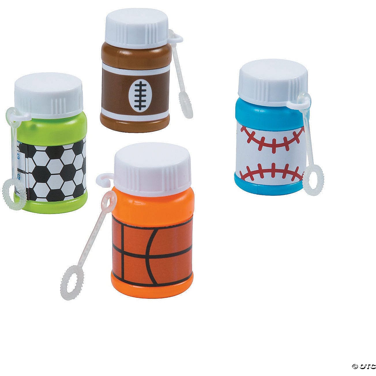 FUN EXPRESS Sports Mini Bubble Bottles