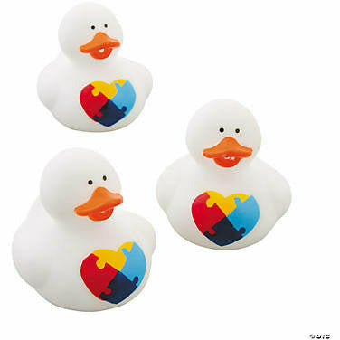 FUN EXPRESS TOYS Autism Awareness Rubber Duckies