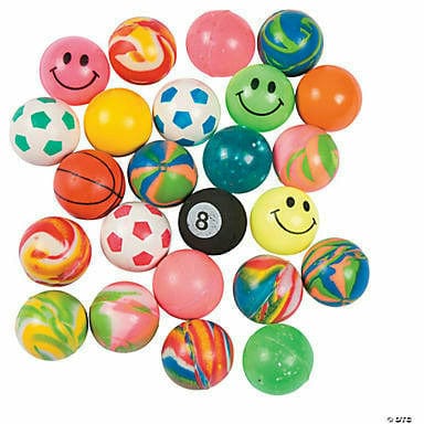 FUN EXPRESS TOYS Bulk Vending Machine Assorted Bouncing Balls - 27mm