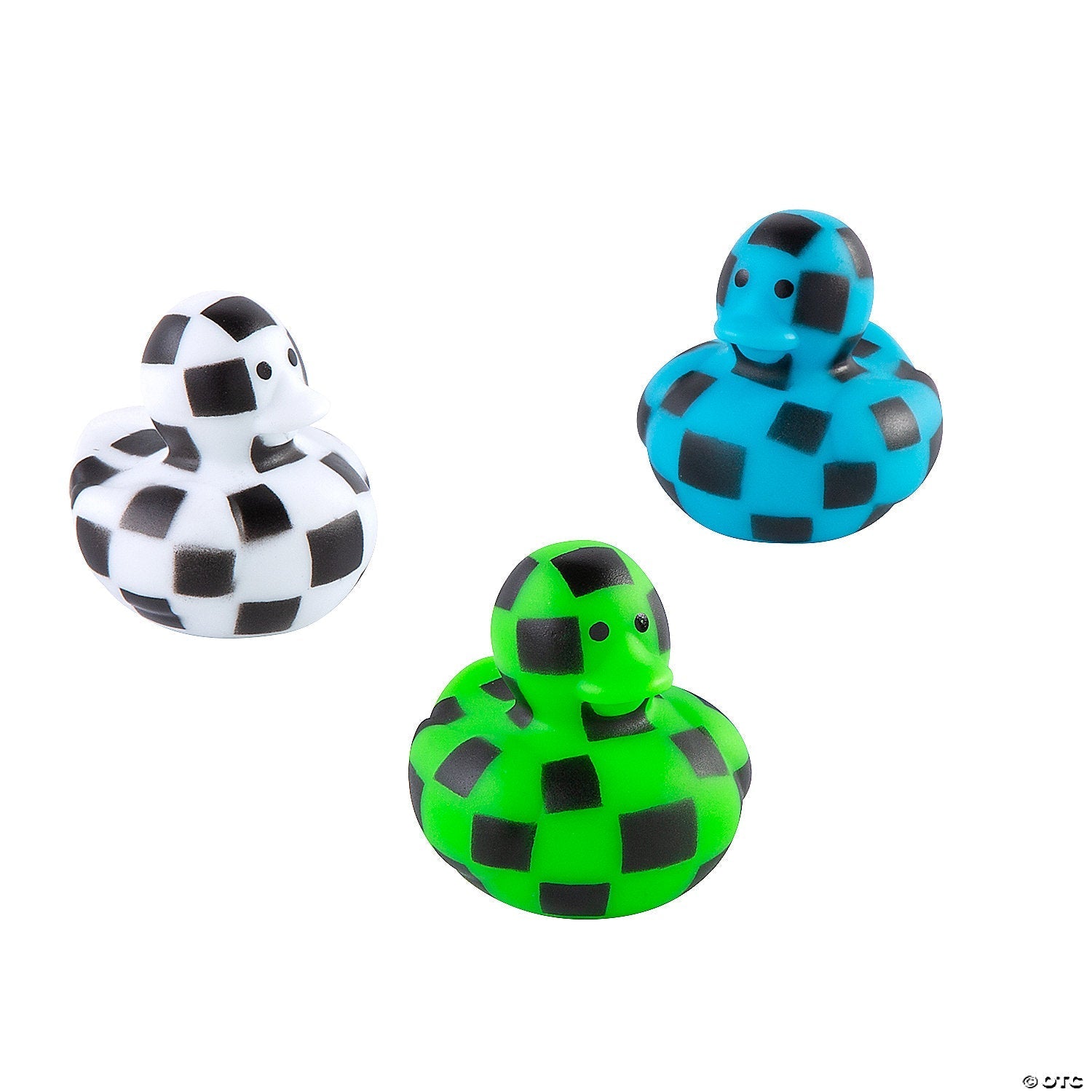 FUN EXPRESS TOYS Checkerboard Rubber Ducks