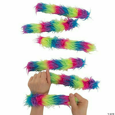 FUN EXPRESS TOYS Faux Fur Slap Bracelets