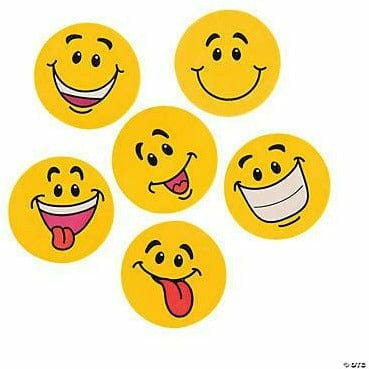 FUN EXPRESS TOYS Large Smile Face Erasers