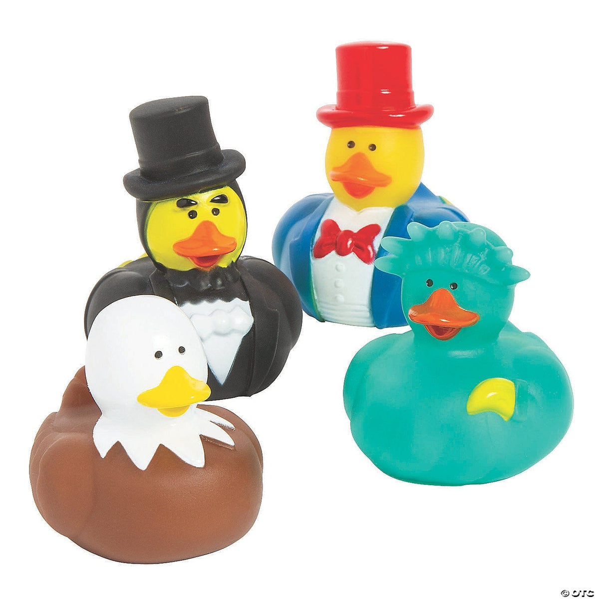 FUN EXPRESS TOYS Patriotic Icon Rubber Ducks