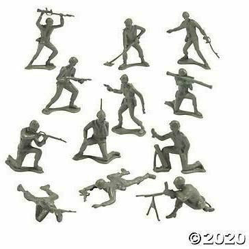 FUN EXPRESS TOYS Plastic Army Men Assortment