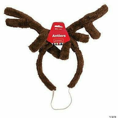 FUN EXPRESS TOYS Plush Reindeer Antlers Headbands