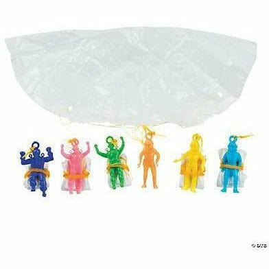 FUN EXPRESS TOYS Vinyl Mini Parachute Launchers Assortment