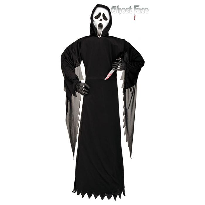 Fun World HOLIDAY: HALLOWEEN 6&#39; Ghost Face® Figure with Knife