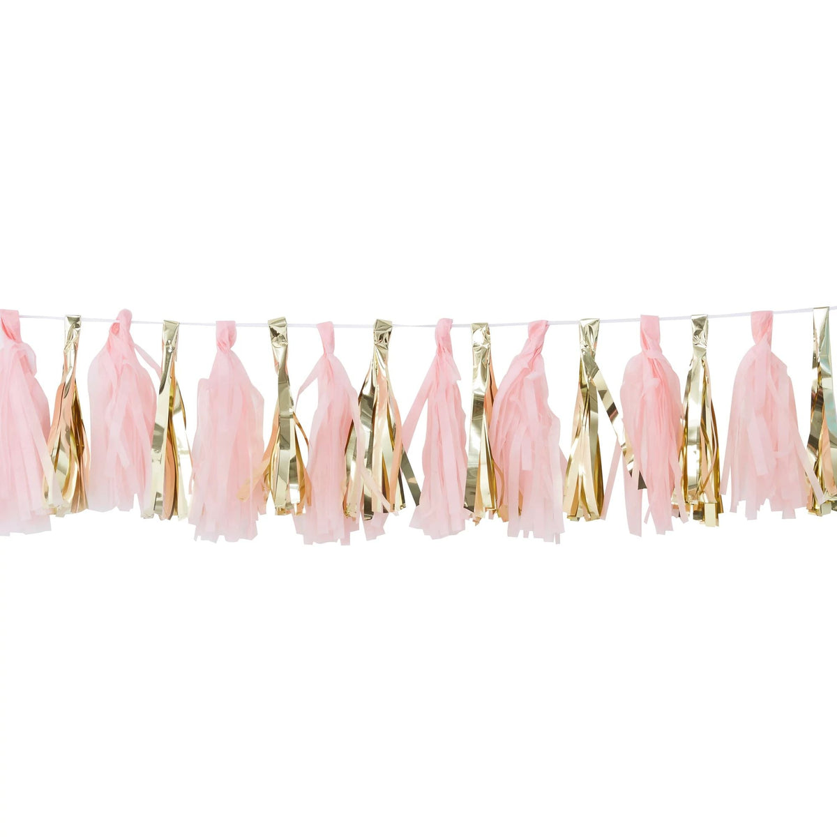 Ginger Ray BABY SHOWER Ginger Ray Pink &amp; Gold Tassel Garland