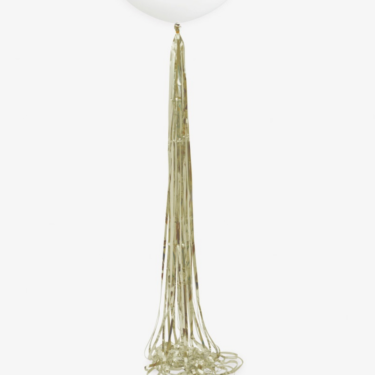 Gold Foil Tassel Balloon Tail 6 ft