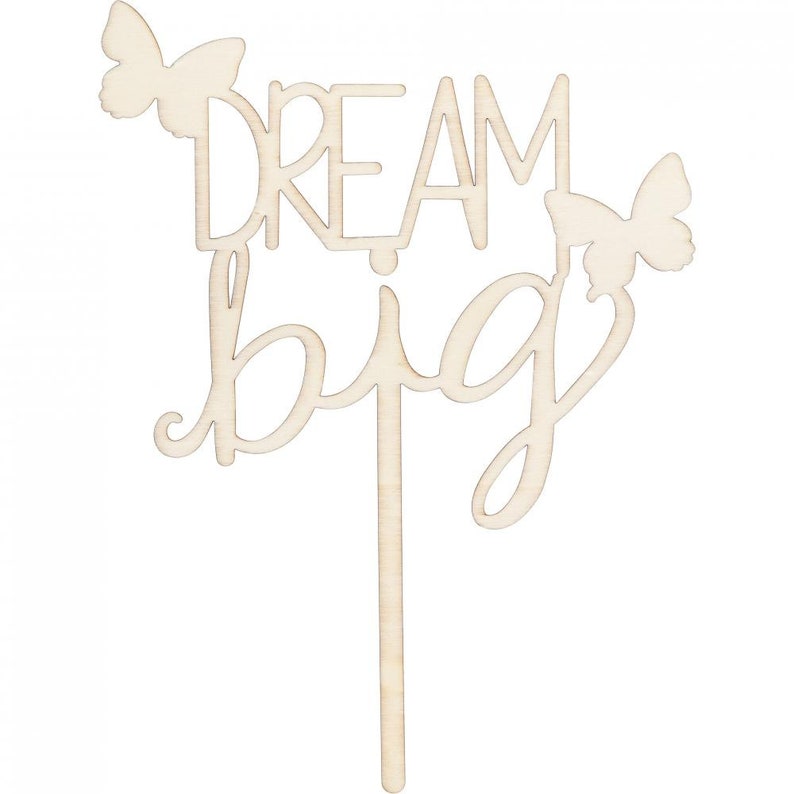 Dolly Parton &quot;Dream Big&quot; Cake Topper