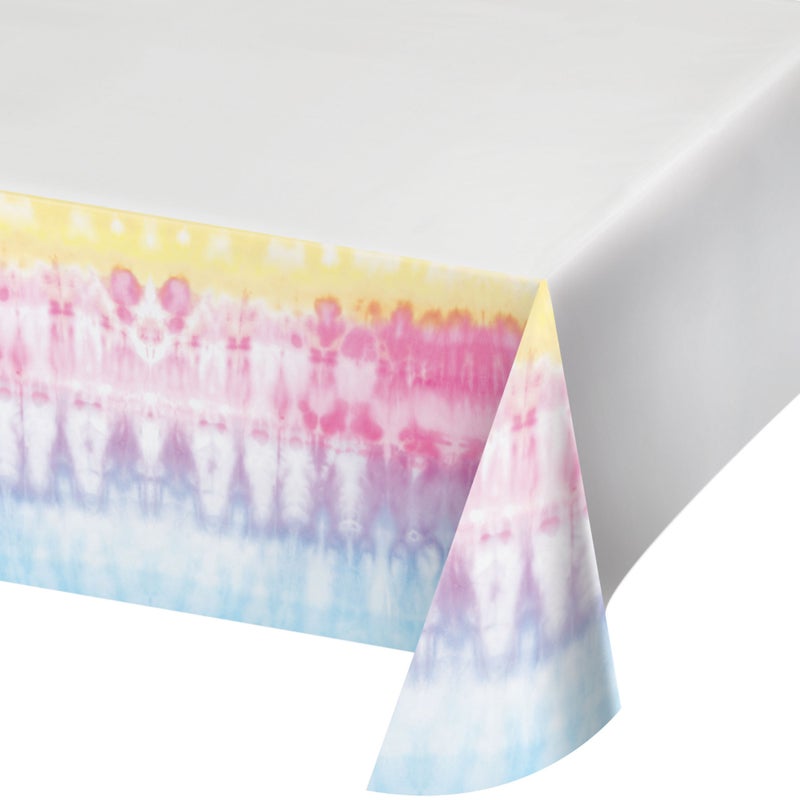 Tie Dye Party Paper Tablecover