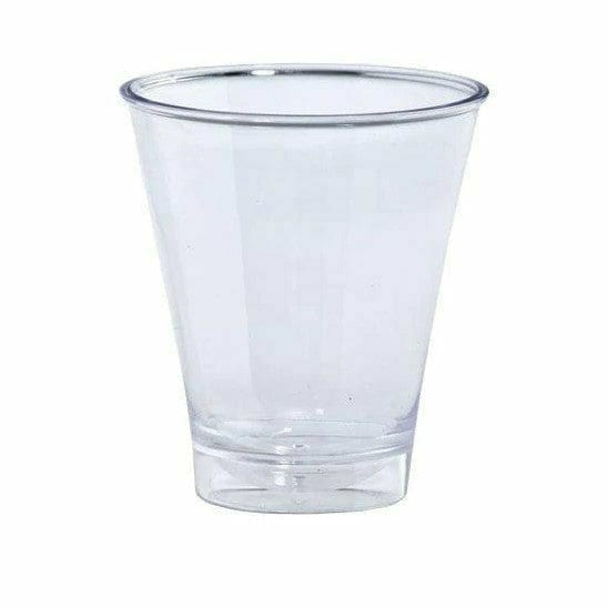 KingZak Industries, Inc. BASIC Double Shot Glass - Clear - 5oz.