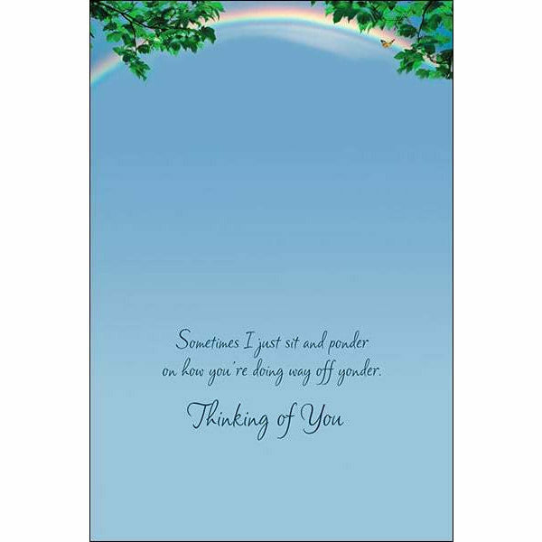 LEANIN' TREE CARDS Friendship Card: Sometimes I just sit and ponder