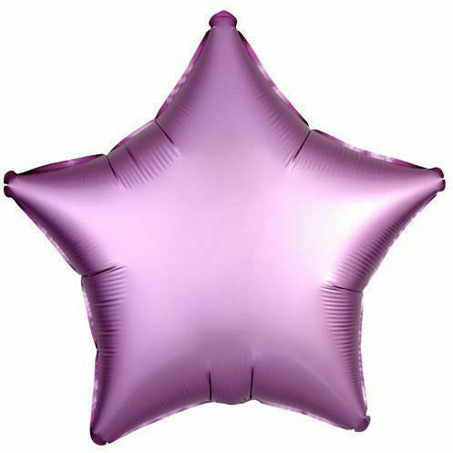 Mayflower Distributing BALLOONS 004 19&quot; Flamingo Pink Star Foil