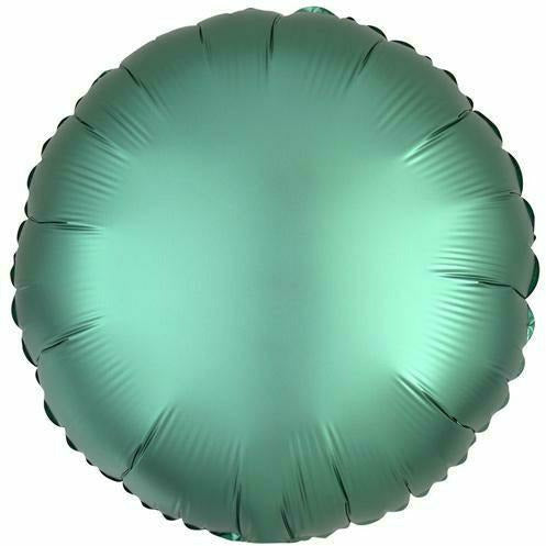 Mayflower Distributing BALLOONS 058 17&quot; Jade Circle Foil