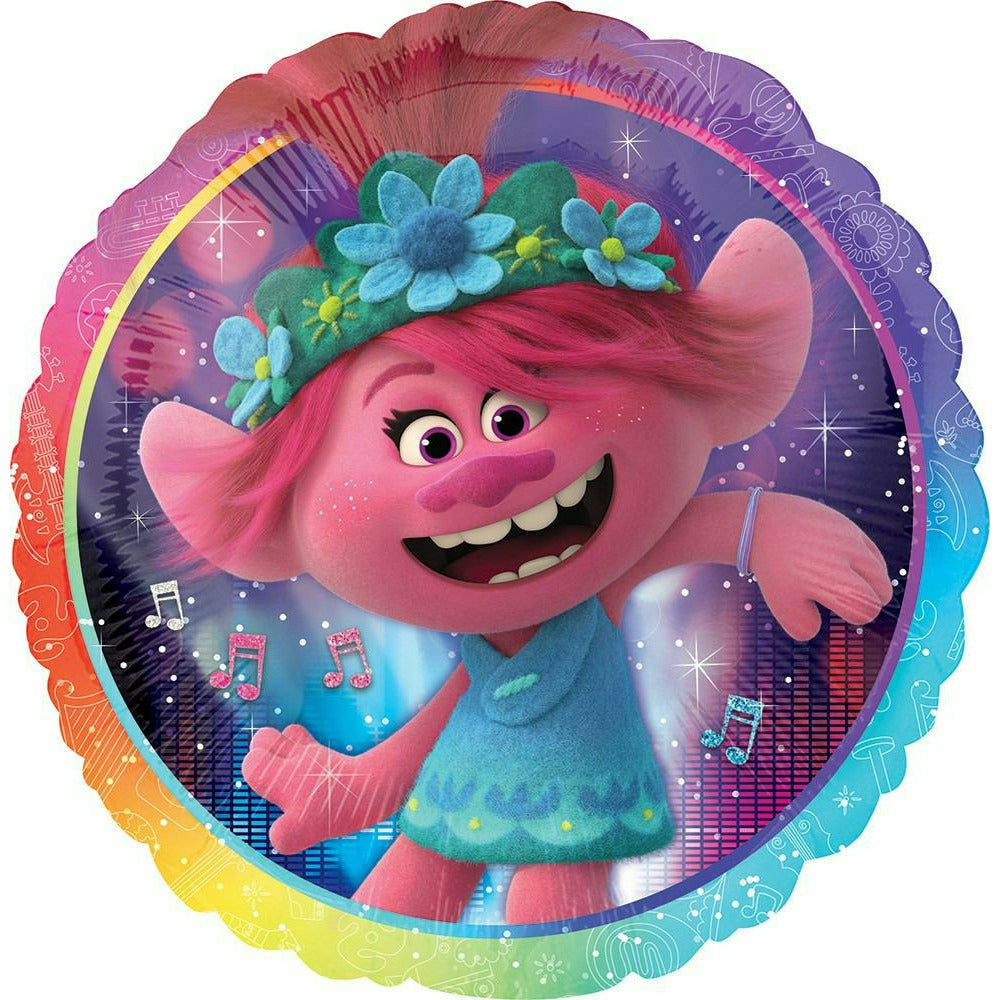 Mayflower Distributing BALLOONS 140 Trolls World Tour 17&quot; Mylar Balloon