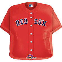 Mayflower Distributing Balloons 24&quot; Boston Red Sox Jersey