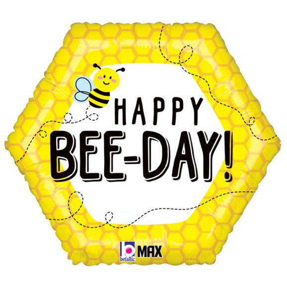 Mayflower Distributing BALLOONS 261 18&quot; Happy Bee Day