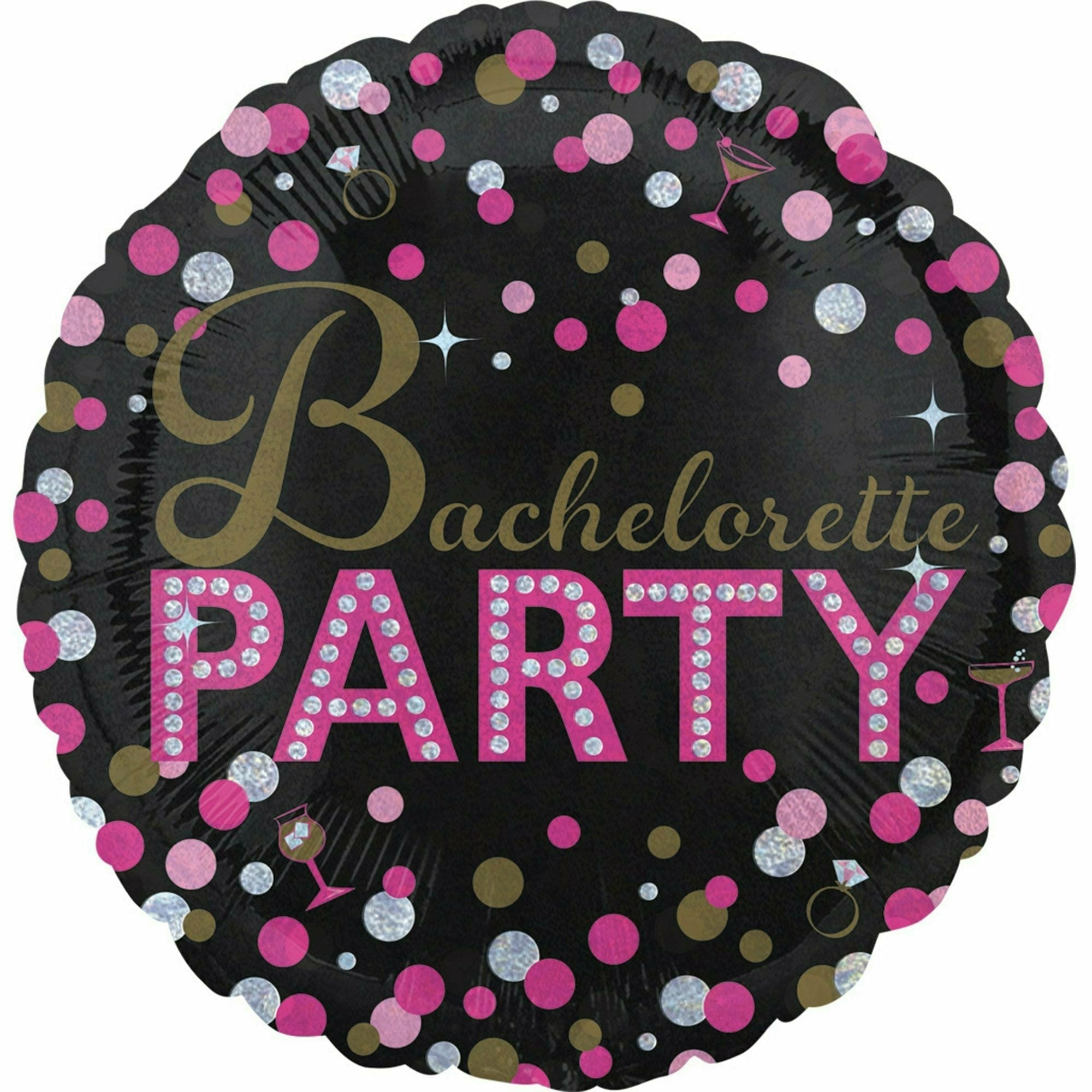 Mayflower Distributing BALLOONS A001 BACHELORETTE PARTY JUMBO MYLAR