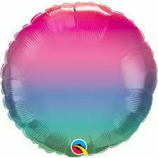 Mayflower Distributing BALLOONS A002 18" Jewel Ombre Foil