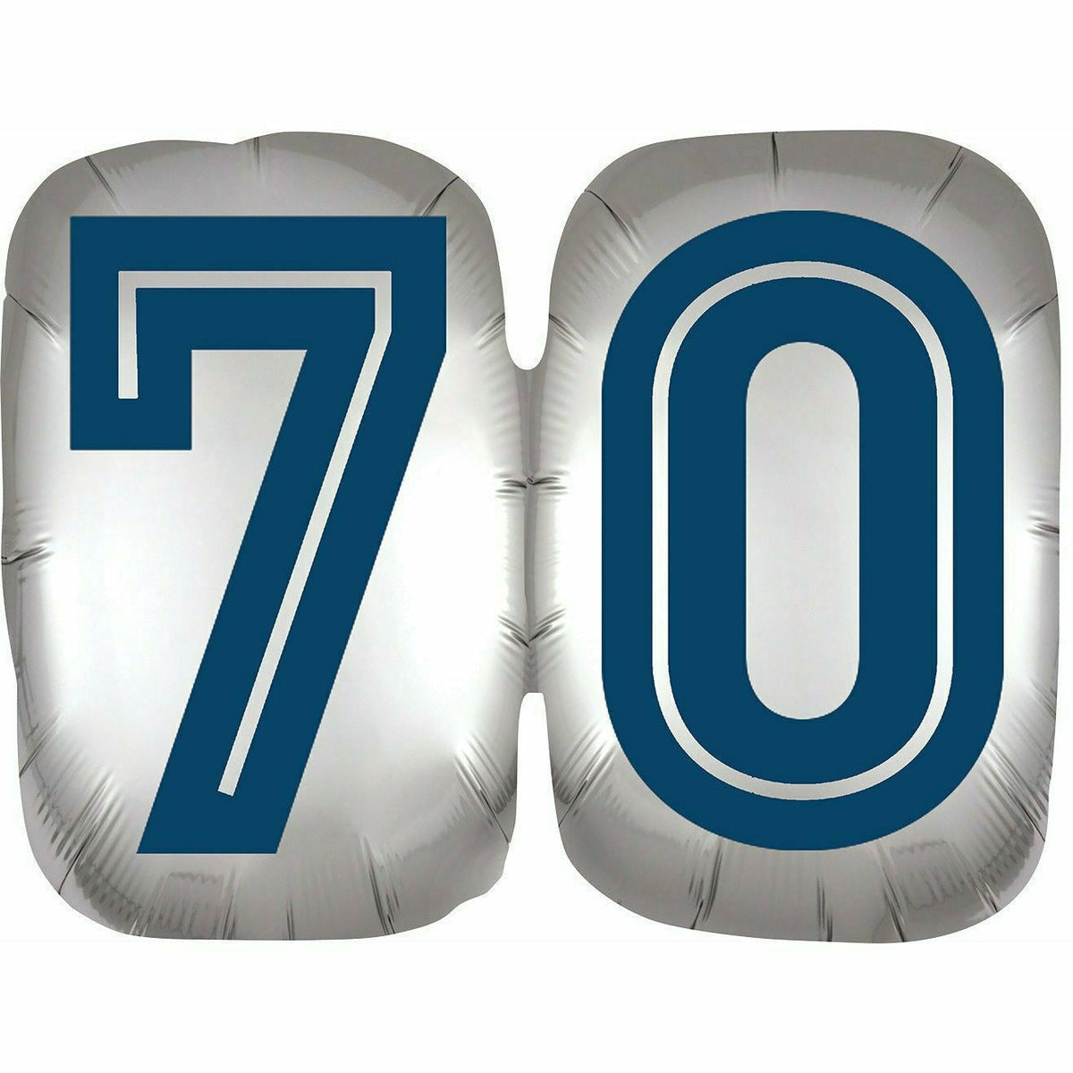 Mayflower Distributing BALLOONS F005 25&quot; Happy Birthday 70th Man Jumbo Foil