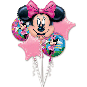 Mayflower Distributing BALLOONS G003 MINNIE BALLOON BOUQUET