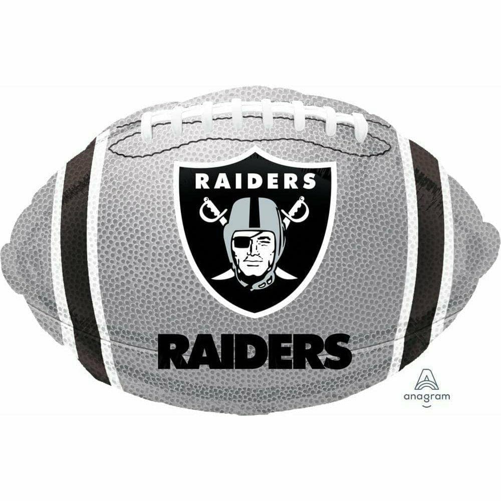 Mayflower Distributing BALLOONS J1 18&quot; Las Vegas Raiders Mylar Balloon