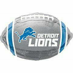 Mayflower Distributing BALLOONS J3 18&quot; Detroit Lions Junior Super Shape Balloon