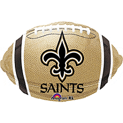 Mayflower Distributing BALLOONS J3 18" New Orleans Saints Junior Super Shape Balloon