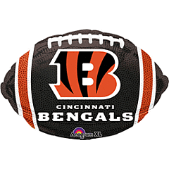 Mayflower Distributing BALLOONS J6 18" Cincinnati Bengals Junior Super Shape Balloon