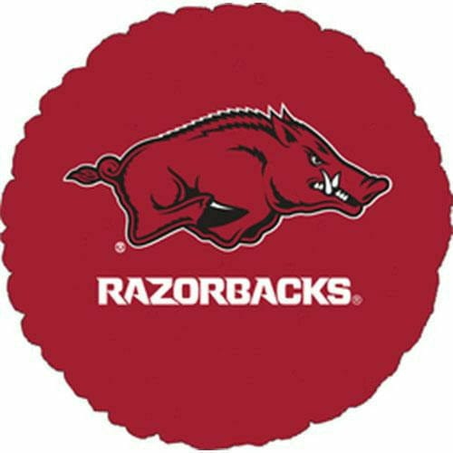 Mayflower Distributing BALLOONS University of Arkansas Razorbacks 18" Mylar Balloon