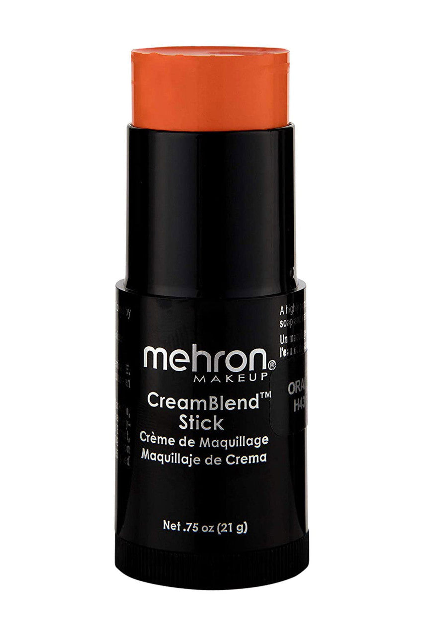 Mehron COSTUMES: MAKE-UP Orange CreamBlend Stick